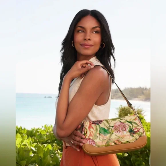 Patricia Nash Nova blue leather shoulder bag - Picture 16 of 16